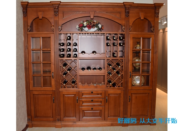 广安中式不锈钢酒柜